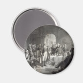 ジョージ・ワシントンとその将軍の磁石 マグネット (正面/裏面)