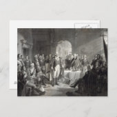 ジョージ・ワシントンとその将軍ポストカード ポストカード (正面/裏面)