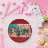 ジョージ・ワシントンと軍隊 ペーパープレート (パーティー)