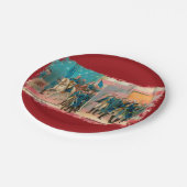 ジョージ・ワシントンと軍隊 ペーパープレート (アングル)