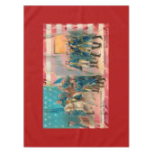 ジョージ・ワシントンと部隊 テーブルクロス (正面)