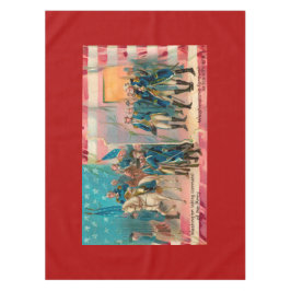 ジョージ・ワシントンと部隊 テーブルクロス