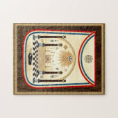 ジョージ・ワシントンのフリーメーソンのエプロン ジグソーパズル (横)