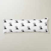 ジョージ・ワシントンのヴィンテージのポートレートの絵画 ボディピロー (裏面)