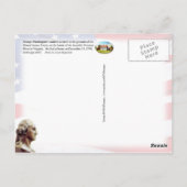 ジョージ・ワシントンの墓、山・バーノン ポストカード (裏面)