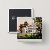 ジョージ・ワシントンの家 缶バッジ (正面&裏面)
