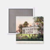 ジョージ・ワシントンの故郷 マグネット (正面/裏面)