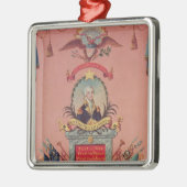 ジョージ・ワシントンの賞賛 メタルオーナメント (左)