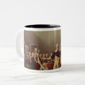 ジョージ・ワシントンの辞職 ツートーンマグカップ (正面左)