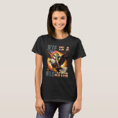 ジョージ・ワシントンの騎乗は面白いか Tシャツ (正面フル)