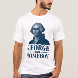 ジョージ・ワシントンは私の同郷人です Tシャツ