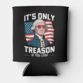 ジョージ・ワシントン君が負けるのは反もし逆だけじゃない 缶クーラー (正面)