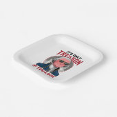 ジョージ・ワシントン君が負けるのは反もし逆者だ ペーパープレート (傾斜あり)