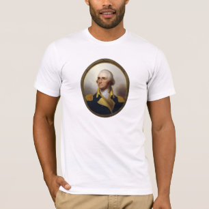 ジョージ・ワシントン大将の蒸気口の絵画 Tシャツ