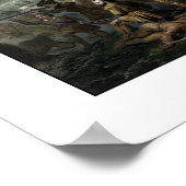 ジョージ・ワシントン将軍の戦闘中 ポスター (角)