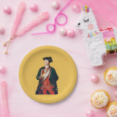 ジョージ・ワシントン将軍🎖️歴史的・愛国的 ペーパープレート (パーティー)