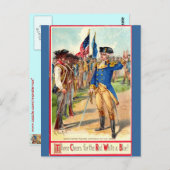 ジョージ・ワシントン愛国主義 ポストカード (正面/裏面)