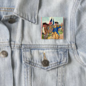 ジョージ・ワシントン愛国主義 缶バッジ (インサイチュ)