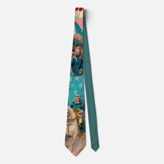 ジョージ・ワシントン愛国的タイ ネクタイ (正面)