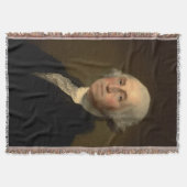 ジョージ・ワシントン第1アメリカ大統領Stuart スローブランケット (正面)