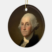 ジョージ・ワシントン第1アメリカ大統領Stuart セラミックオーナメント (左)