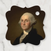 ジョージ・ワシントン第1アメリカ大統領Stuart フェイバータグ (裏面)