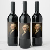 ジョージ・ワシントン第1アメリカ大統領Stuart ワインラベル (ボトル)