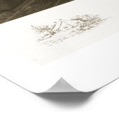 ジョージ・ワシントン第1代大統領統一された。 ポスター (角)