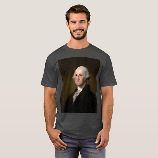 ジョージ・ワシントン第4代大統領統一された。 Tシャツ (正面フル)