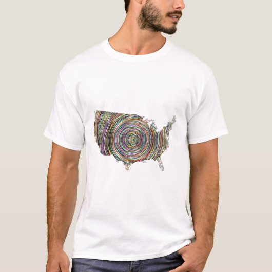 ジョージ・ワシントン米国大統領 Tシャツ (正面)