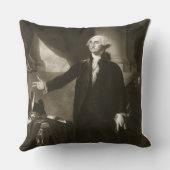 、ジョージ・ワシントン統一されたなStaの第1大統領 クッション (裏面)