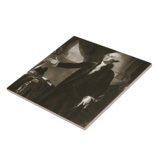 、ジョージ・ワシントン統一されたなStaの第1大統領 タイル (側面)