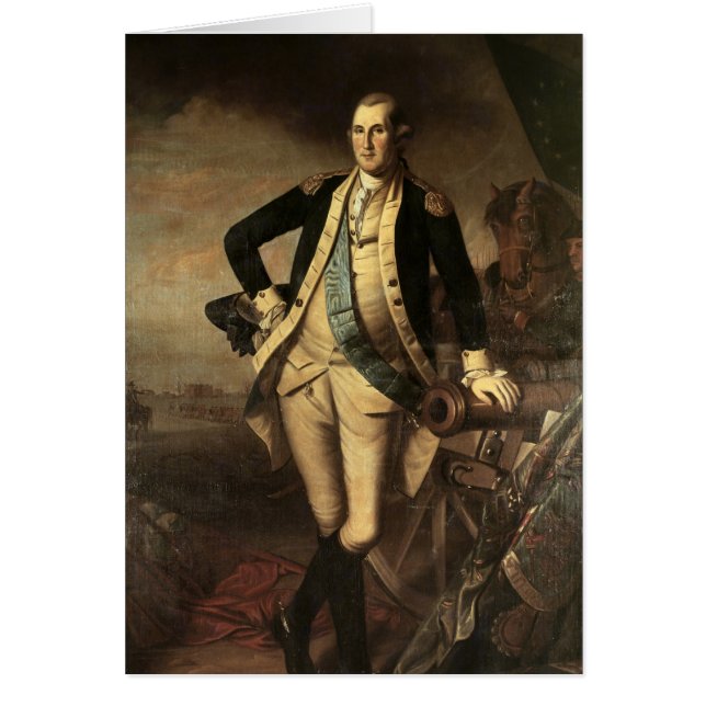 ジョージ・ワシントン1779年のポートレート (正面)