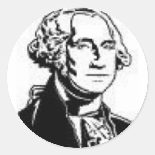 ジョージ・ワシントン1 ラウンドシール (正面)