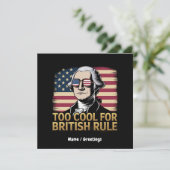 ジョージ・ワシントン あまりにも英国統治にイケてない 招待状 (スタンド正面)