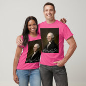 ジョージ・ワシントン アメリカ合衆国初代大統領 Tシャツ (ユニセックス)