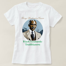 ジョージ・ワシントン・カーバー – ブラック・エコノミック Tシャツ