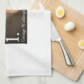 ジョージ・ワシントン キッチンタオル (四つ折り)