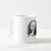 ジョージ・ワシントン コーヒーマグカップ (正面左)