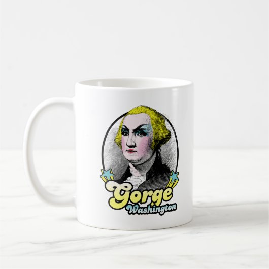 ジョージ・ワシントン コーヒーマグカップ (左)