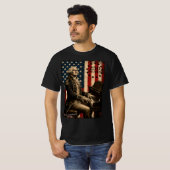 ジョージ・ワシントン・ピアノ250周年記念 Tシャツ (正面フル)
