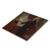 ジョージ・ワシントン・ランズダウン (アメリカ大統領) タイル (側面)