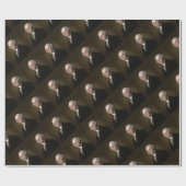 ジョージ・ワシントン-ヴィンテージの芸術のポートレート ラッピングペーパー (フラット)