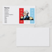 ジョージ・ワシントン 名刺 (正面/裏面)