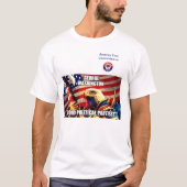 ジョージ・ワシントン「政党を避ける」 Tシャツ (正面)