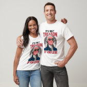 ジョージ・ワシントン 敗北した時のみ逆謀と呼ばれる Tシャツ (ユニセックス)