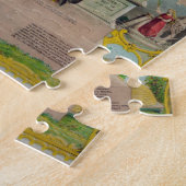 ジョージ・ワシントン、石大工 ジグソーパズル (側面)