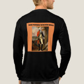 ジョージ・ワシントン 英国将軍と対峙 トライブレンドTシャツ (背面)