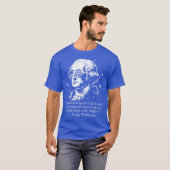 ジョージ・ワシントン 言論の自由の名言 Tシャツ (正面フル)