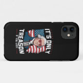 ジョージ・ワシントン 負けた時のみ反逆罪 Case-Mate iPhoneケース (裏面(横))